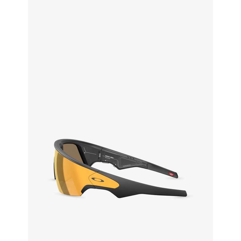 Oakley Meta AI acetate sunglasses with rectangle frame, imported from the UK