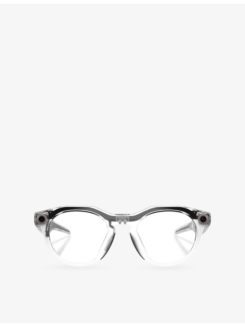 Oakley Meta AI glasses round-frame HSTN (British brand)