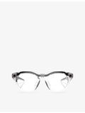Oakley Meta AI glasses round-frame HSTN (British brand)
