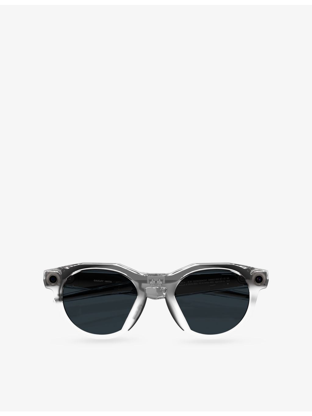Oakley Meta AI glasses round-frame HSTN (British brand)