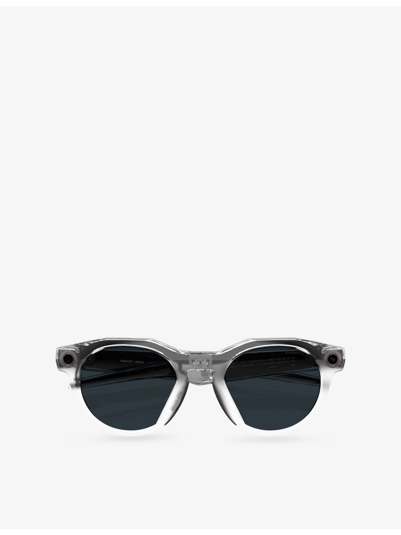 Oakley Meta AI glasses round-frame HSTN (British brand)