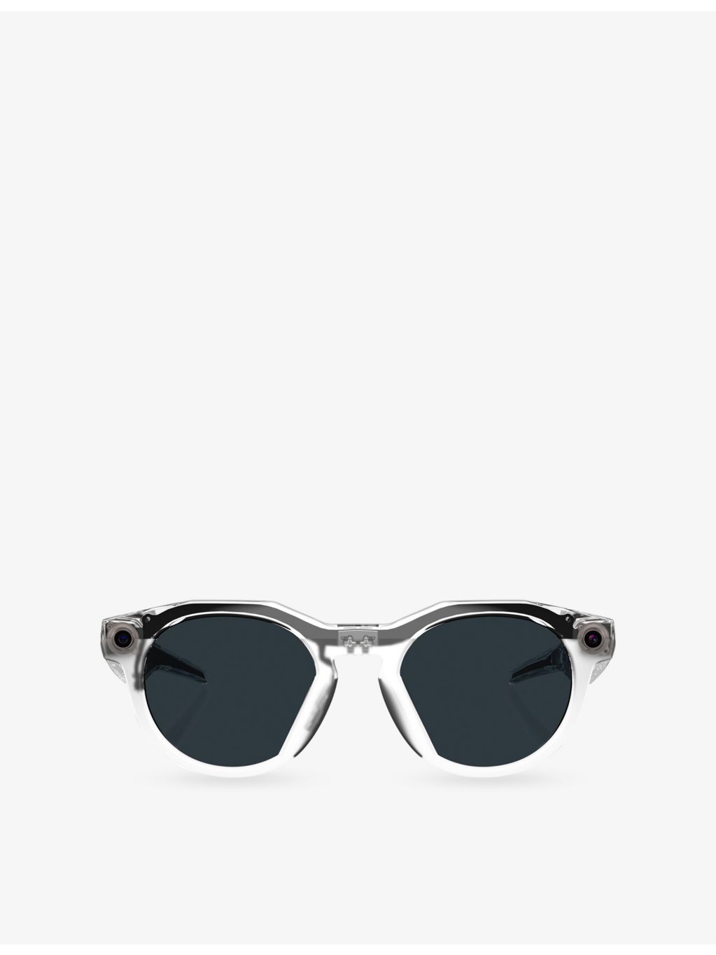 Oakley Meta AI glasses round-frame HSTN (British brand)