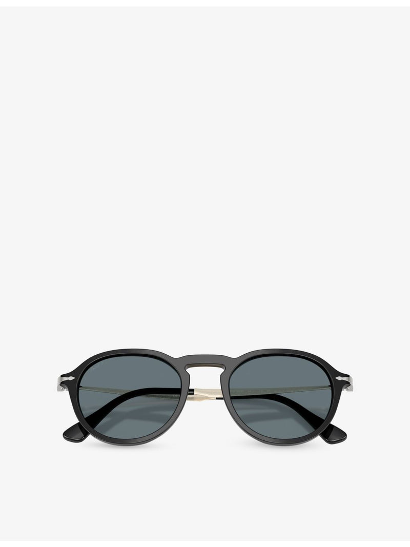 Persol PO3383S round-frame acetate sunglasses, UK version