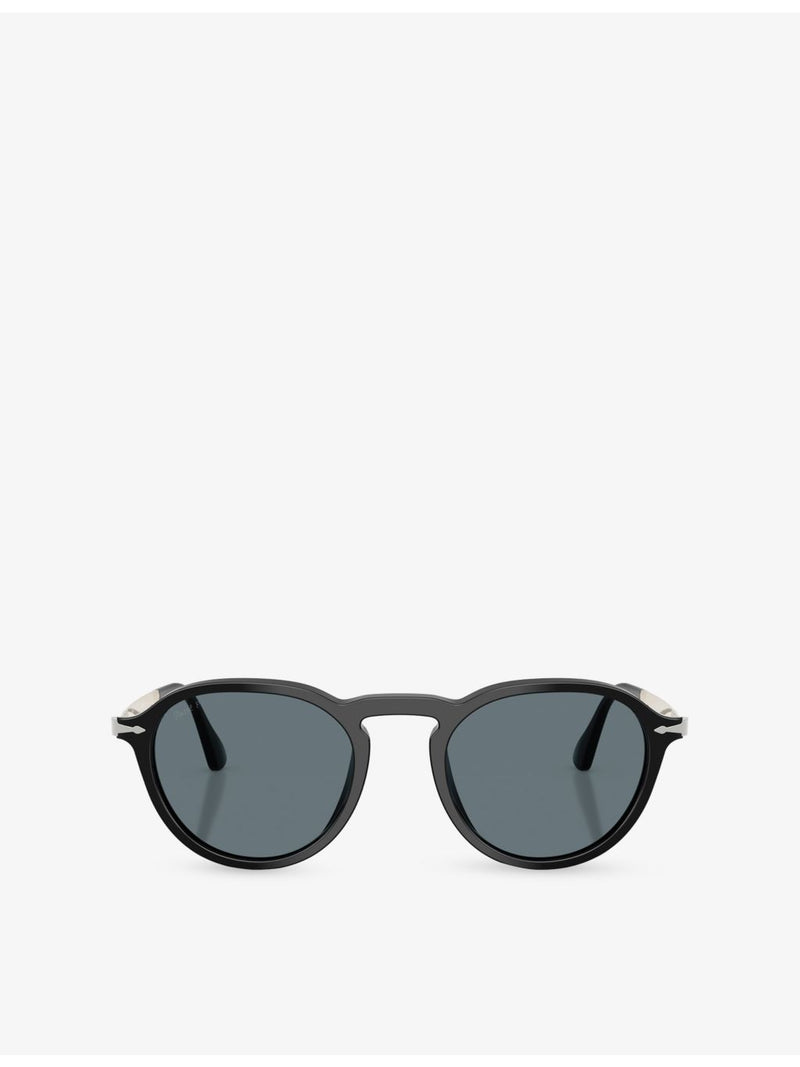 Persol PO3383S round-frame acetate sunglasses, UK version