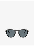 Persol PO3383S round-frame acetate sunglasses, UK version