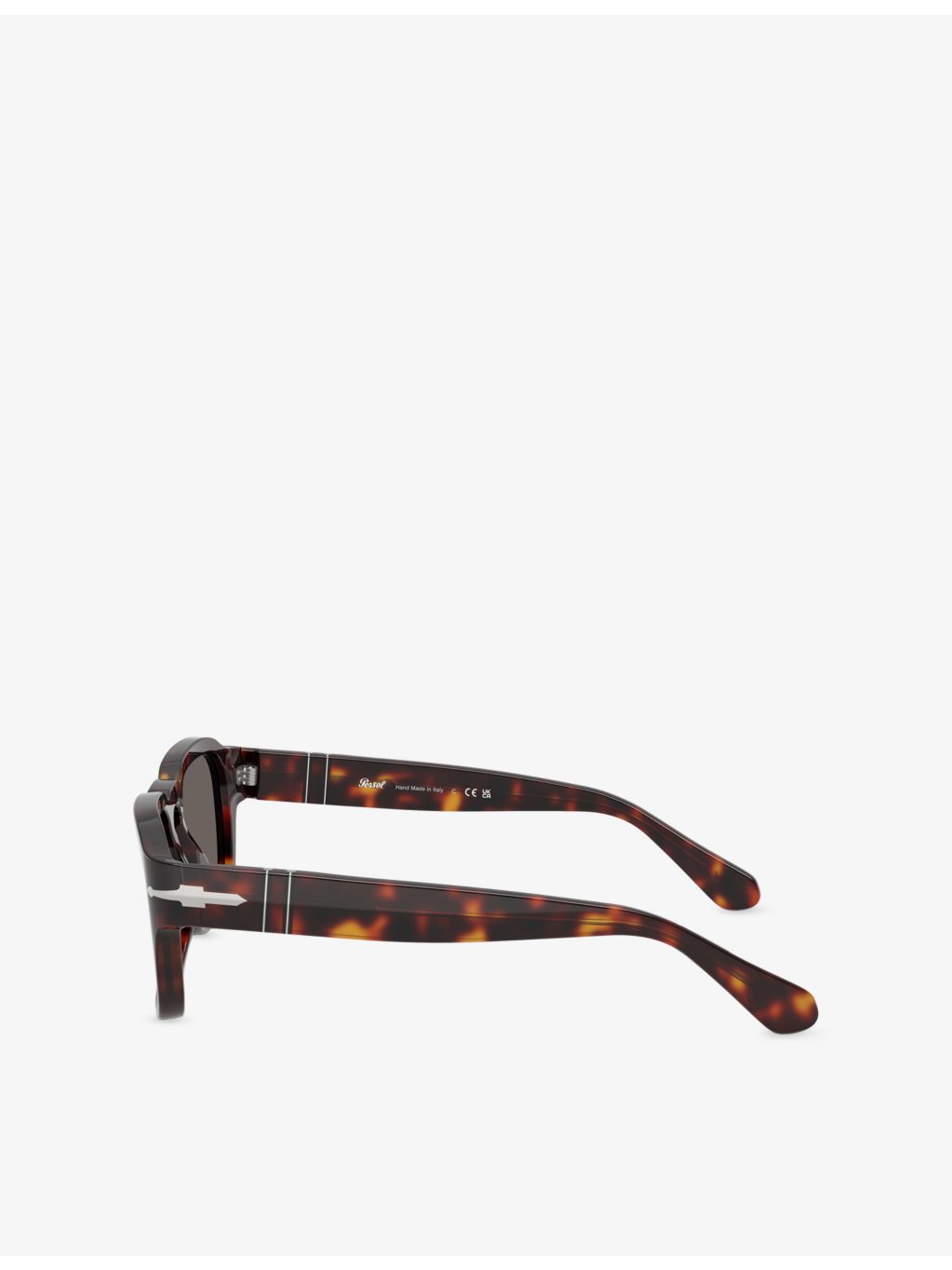 Persol square-frame acetate sunglasses tortoiseshell finish, imported from the UK