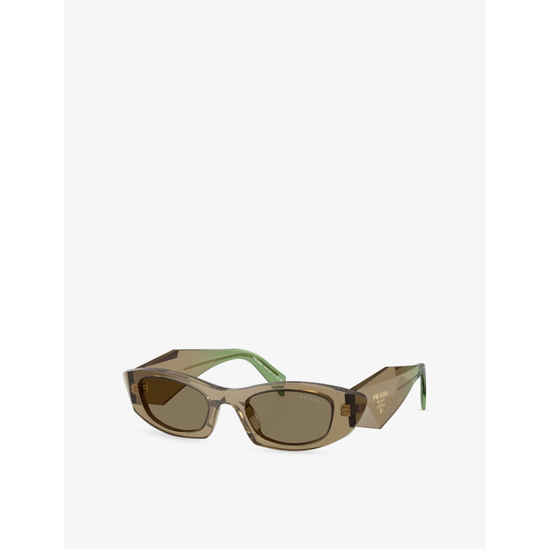 Prada cat-eye acetate sunglasses, imported from the UK
