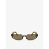 Prada cat-eye acetate sunglasses, imported from the UK
