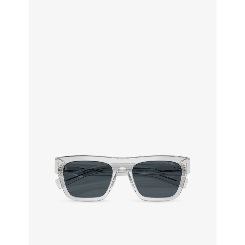 Prada PR C03S rectangle-frame acetate sunglasses - British product