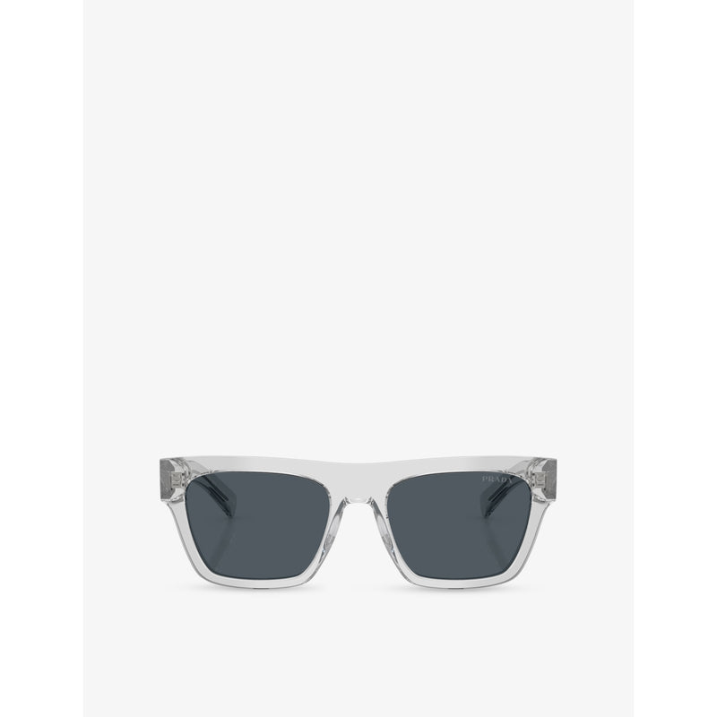 Prada PR C03S rectangle-frame acetate sunglasses - British product