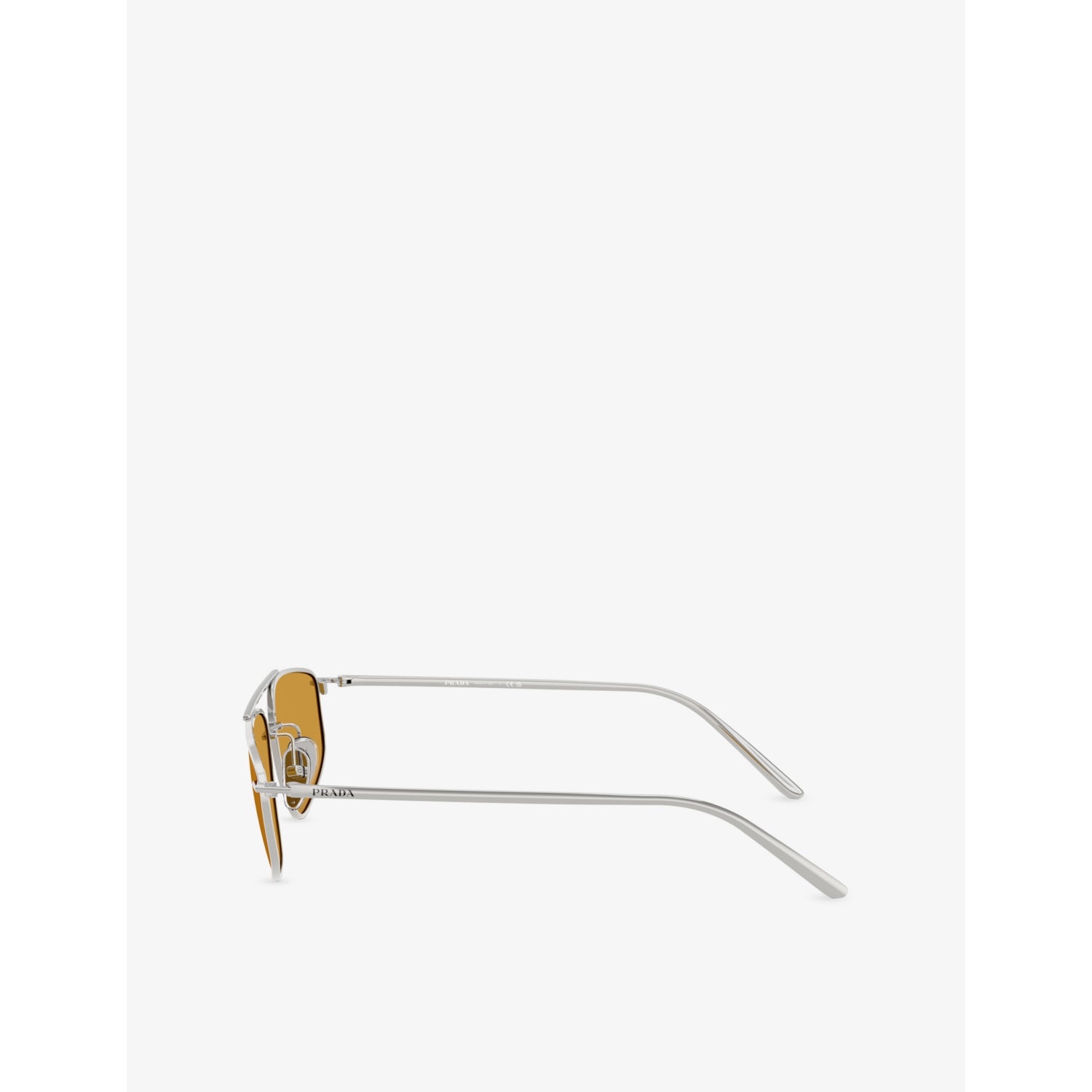Prada metal pillow-frame sunglasses (British brand)
