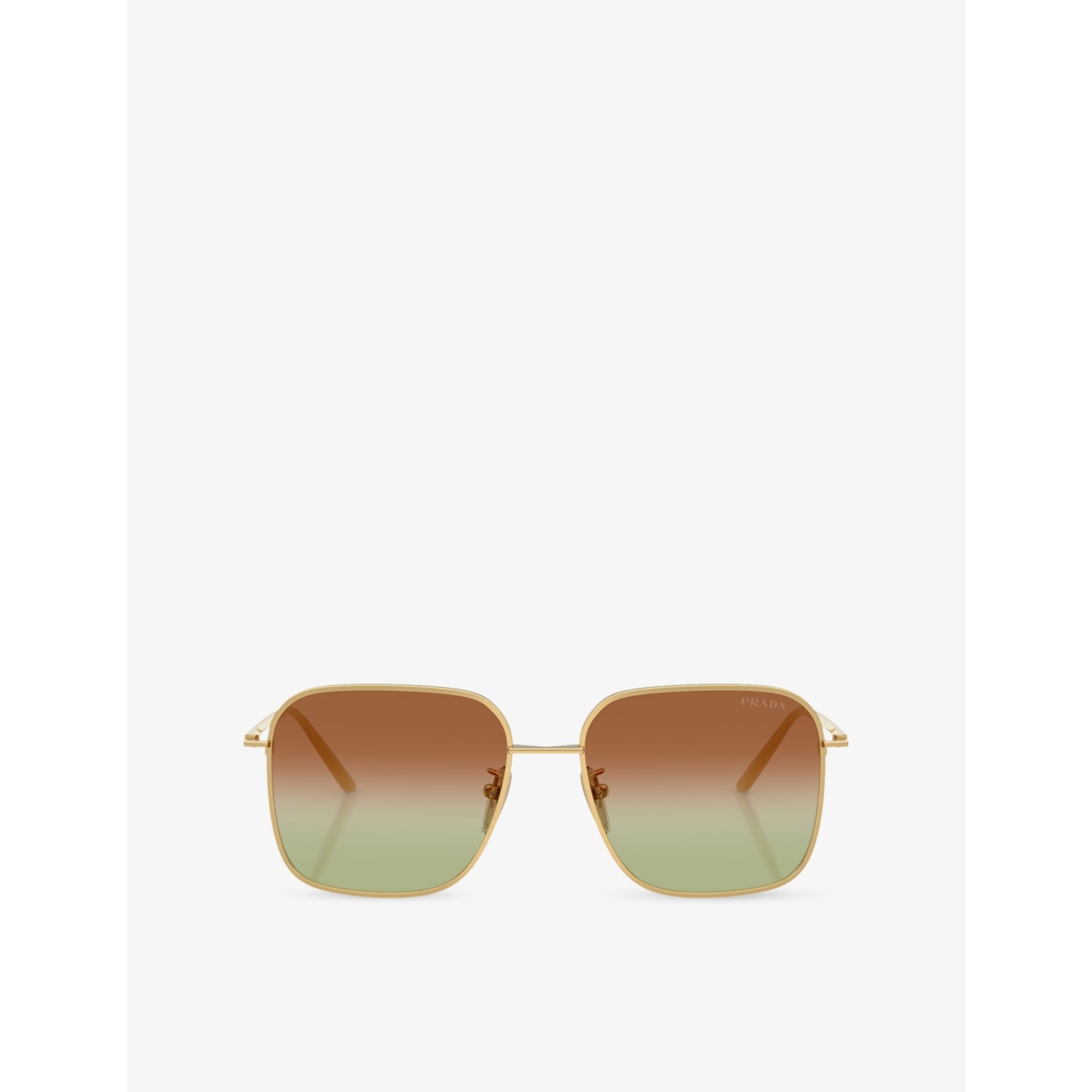 Prada square-frame metal sunglasses PR C54SD (British brand)