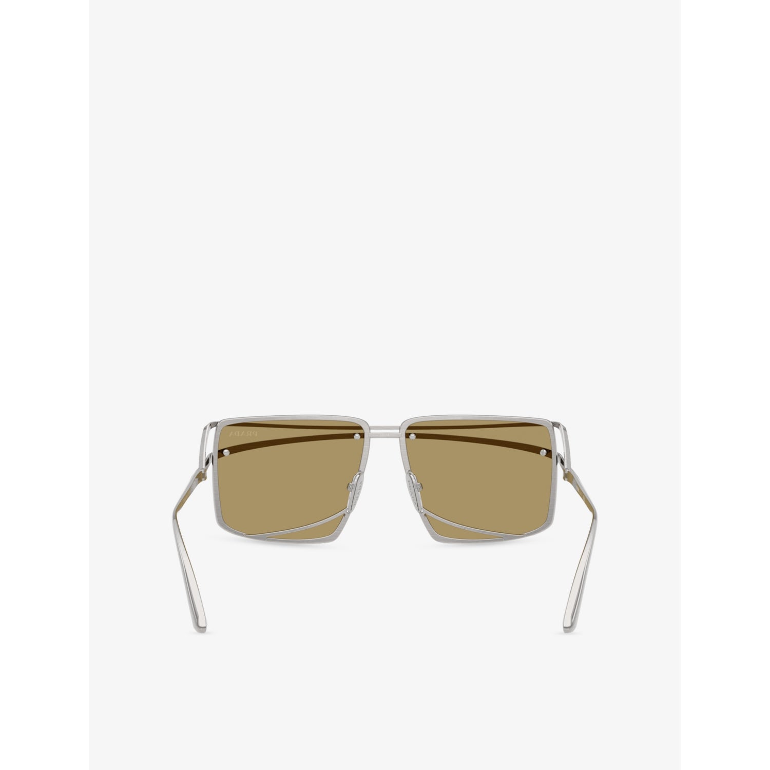 Prada PR C55S irregular metal sunglasses, UK version