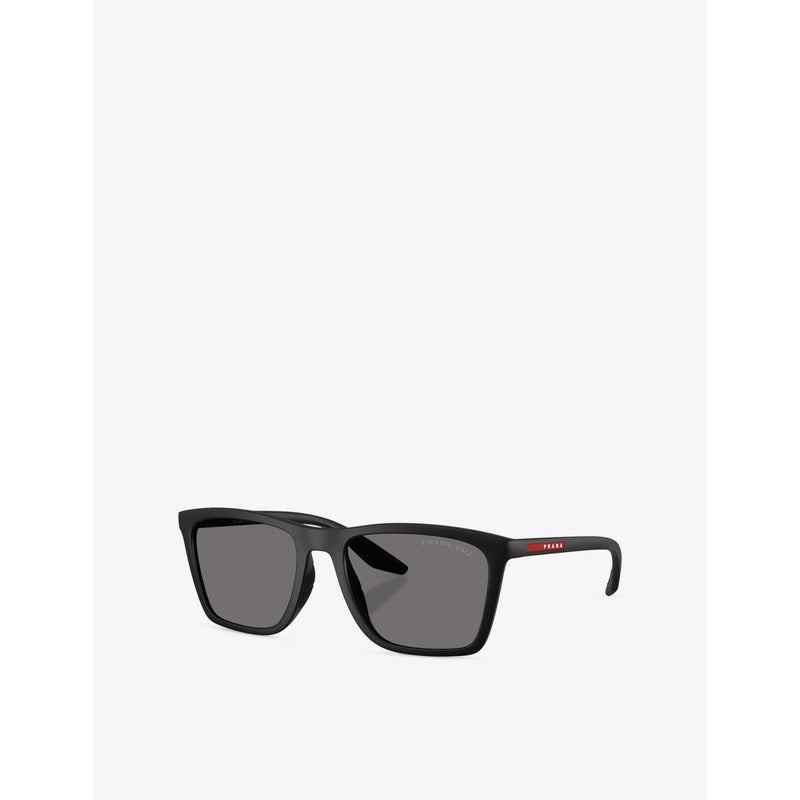 Prada Linea Rossa polarised pillow sunglasses (British brand)
