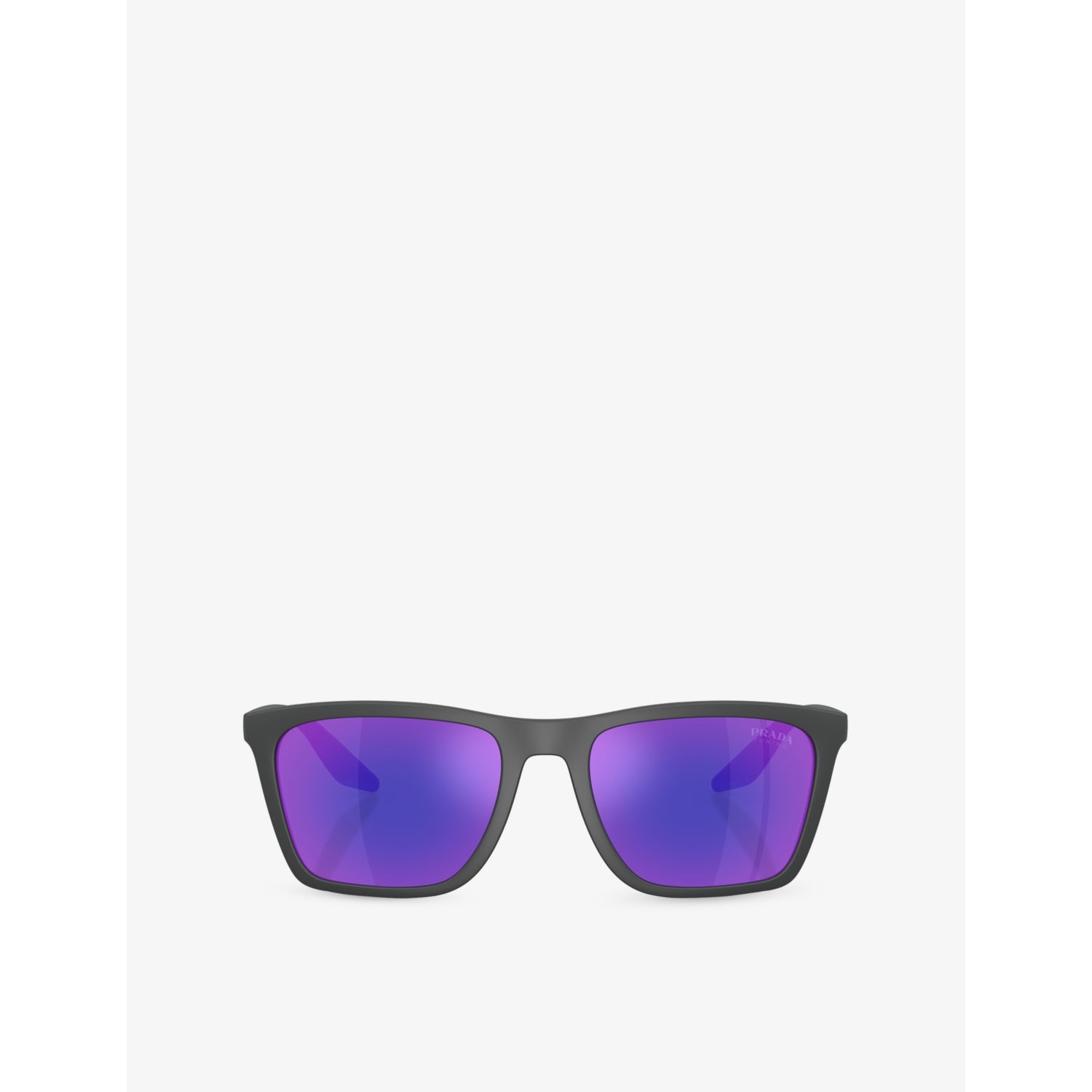 Prada Linea Rossa pillow-frame injected sunglasses, imported from the UK