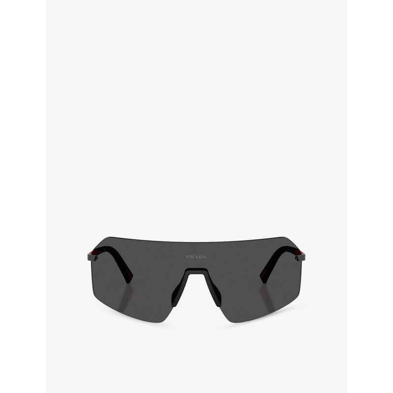 Prada PS B50S irregular-frame metal sunglasses (British brand)