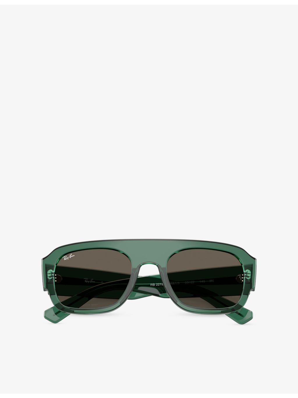 Ray-Ban RB2218 irregular acetate sunglasses 55mm, UK version