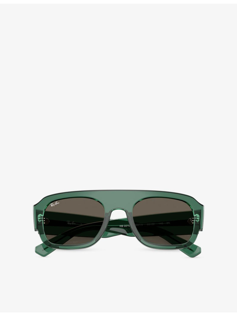 Ray-Ban RB2218 irregular acetate sunglasses 55mm, UK version
