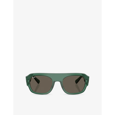 selfridges Ray-Ban RB2218 Irregular Acetate Sunglasses- Buy online at McGrocer