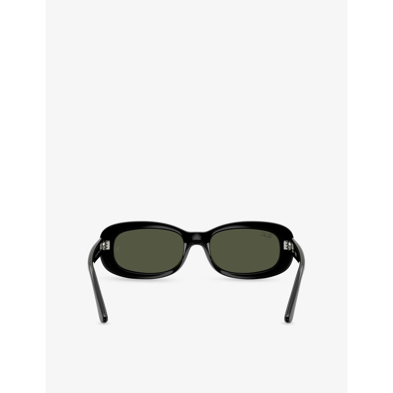 Ray-Ban RB2221 oval frame acetate sunglasses, imported from the UK