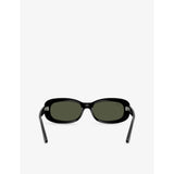Ray-Ban RB2221 oval frame acetate sunglasses, imported from the UK