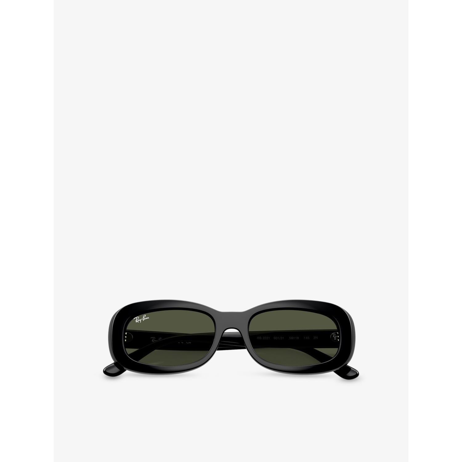 Ray-Ban RB2221 oval frame acetate sunglasses, imported from the UK