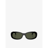 Ray-Ban RB2221 oval frame acetate sunglasses, imported from the UK