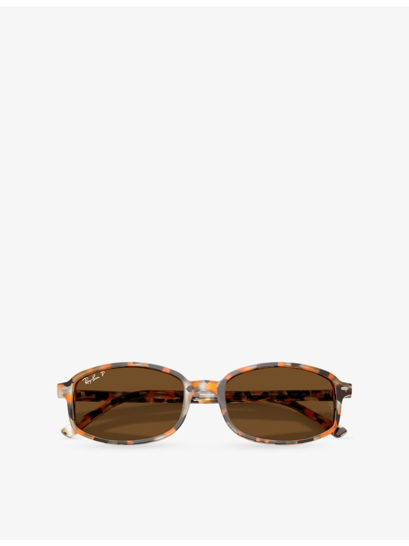 Ray-Ban RB2232 oval-frame acetate sunglasses - British product