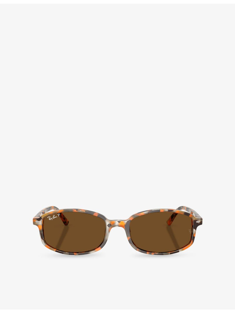 Ray-Ban RB2232 oval-frame acetate sunglasses - British product