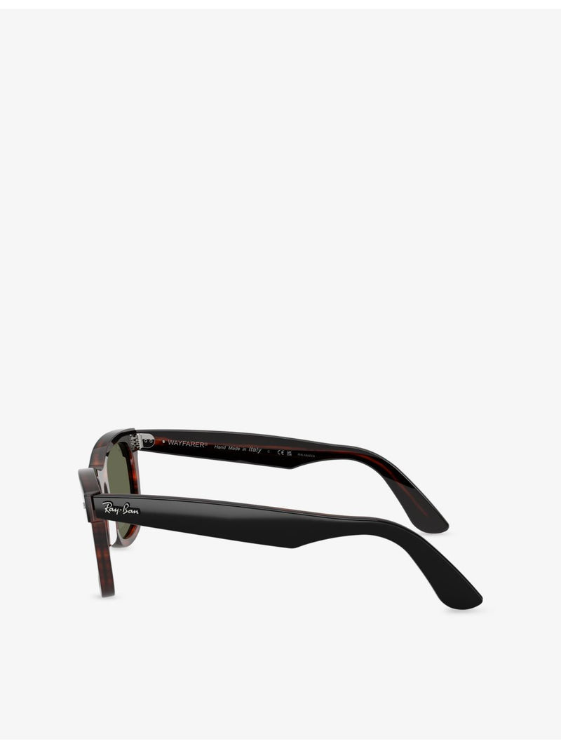 Ray-Ban RB2240 Wayfarer rectangular acetate sunglasses - British product