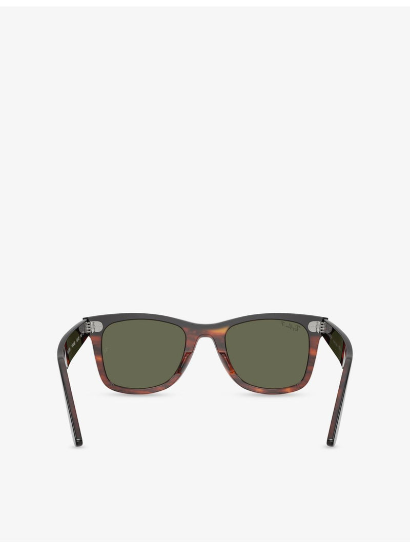 Ray-Ban RB2240 Wayfarer rectangular acetate sunglasses - British product