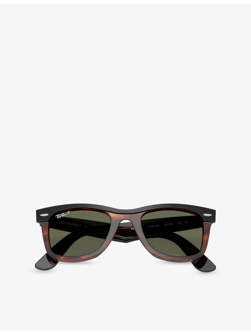 Ray-Ban RB2240 Wayfarer rectangular acetate sunglasses - British product