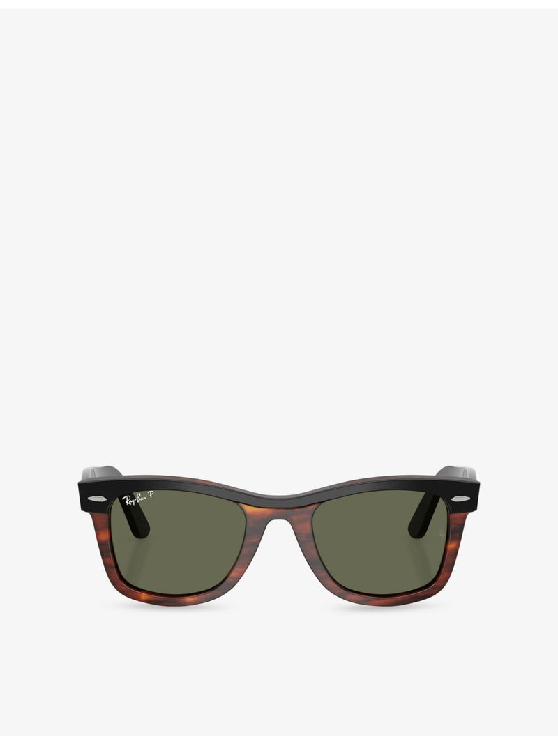 Ray-Ban RB2240 Wayfarer rectangular acetate sunglasses - British product