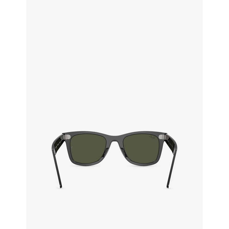 Ray-Ban RB2240 acetate sunglasses with 5cm rectangular lens - British product