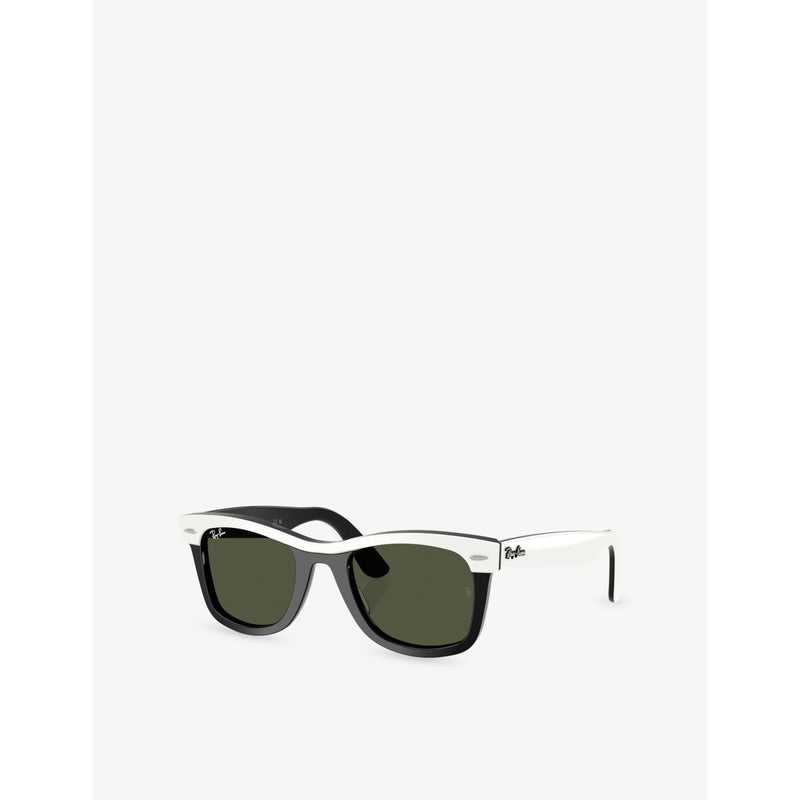 Ray-Ban RB2240 acetate sunglasses with 5cm rectangular lens - British product
