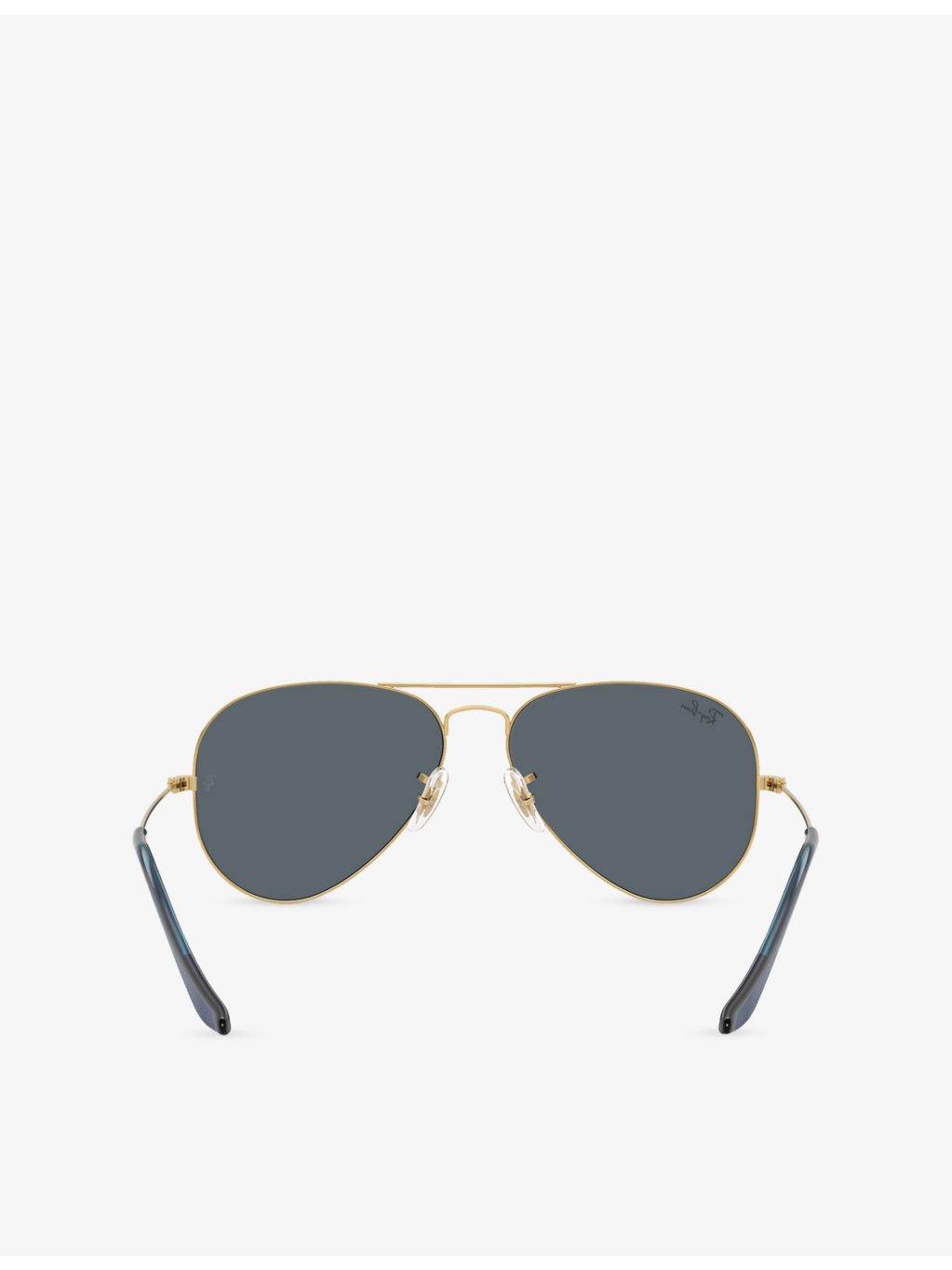 Ray-Ban RB3025 aviator metal sunglasses with polarised lenses (British brand)