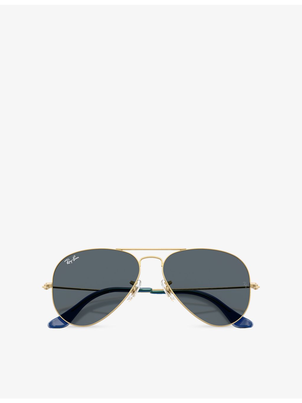 Ray-Ban RB3025 aviator metal sunglasses with polarised lenses (British brand)