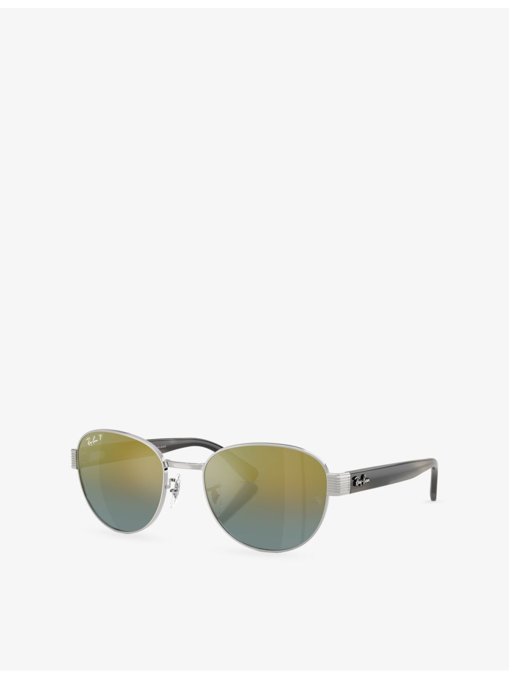 Ray-Ban RB3766CH round metal sunglasses 5.4cm lens, imported from the UK