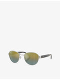 Ray-Ban RB3766CH round metal sunglasses 5.4cm lens, imported from the UK