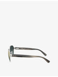 Ray-Ban RB3766CH round metal sunglasses 5.4cm lens, imported from the UK