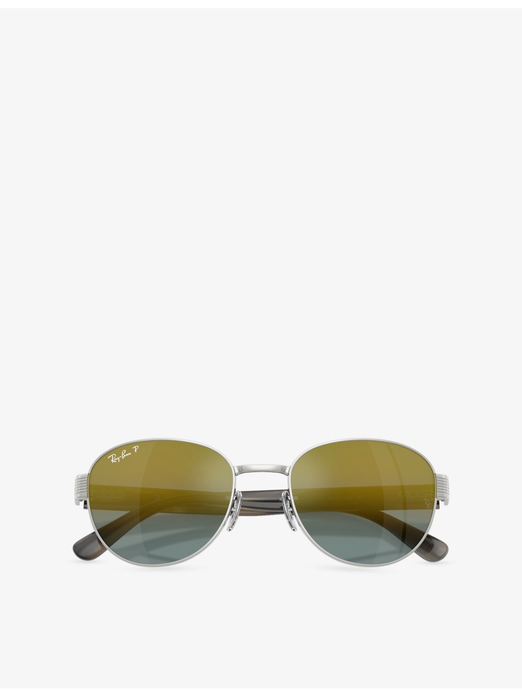 Ray-Ban RB3766CH round metal sunglasses 5.4cm lens, imported from the UK