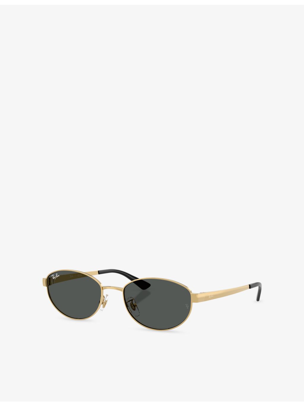 Ray-Ban RB3774D oval metal sunglasses, imported from the UK