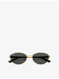 Ray-Ban RB3774D oval metal sunglasses, imported from the UK