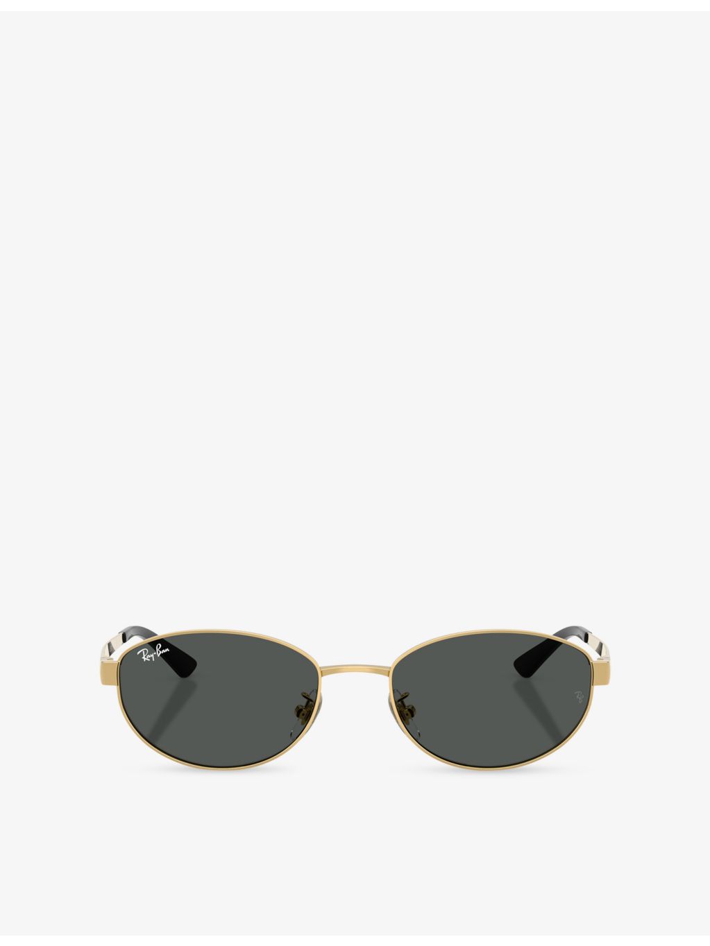 Ray-Ban RB3774D oval metal sunglasses, imported from the UK