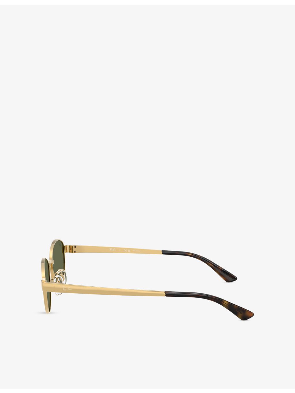 Ray-Ban RB3774D oval metal sunglasses, imported from the UK