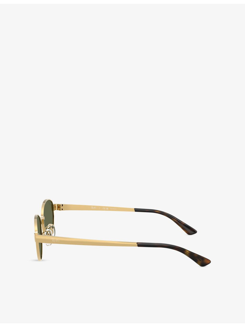 Ray-Ban RB3774D oval metal sunglasses, imported from the UK