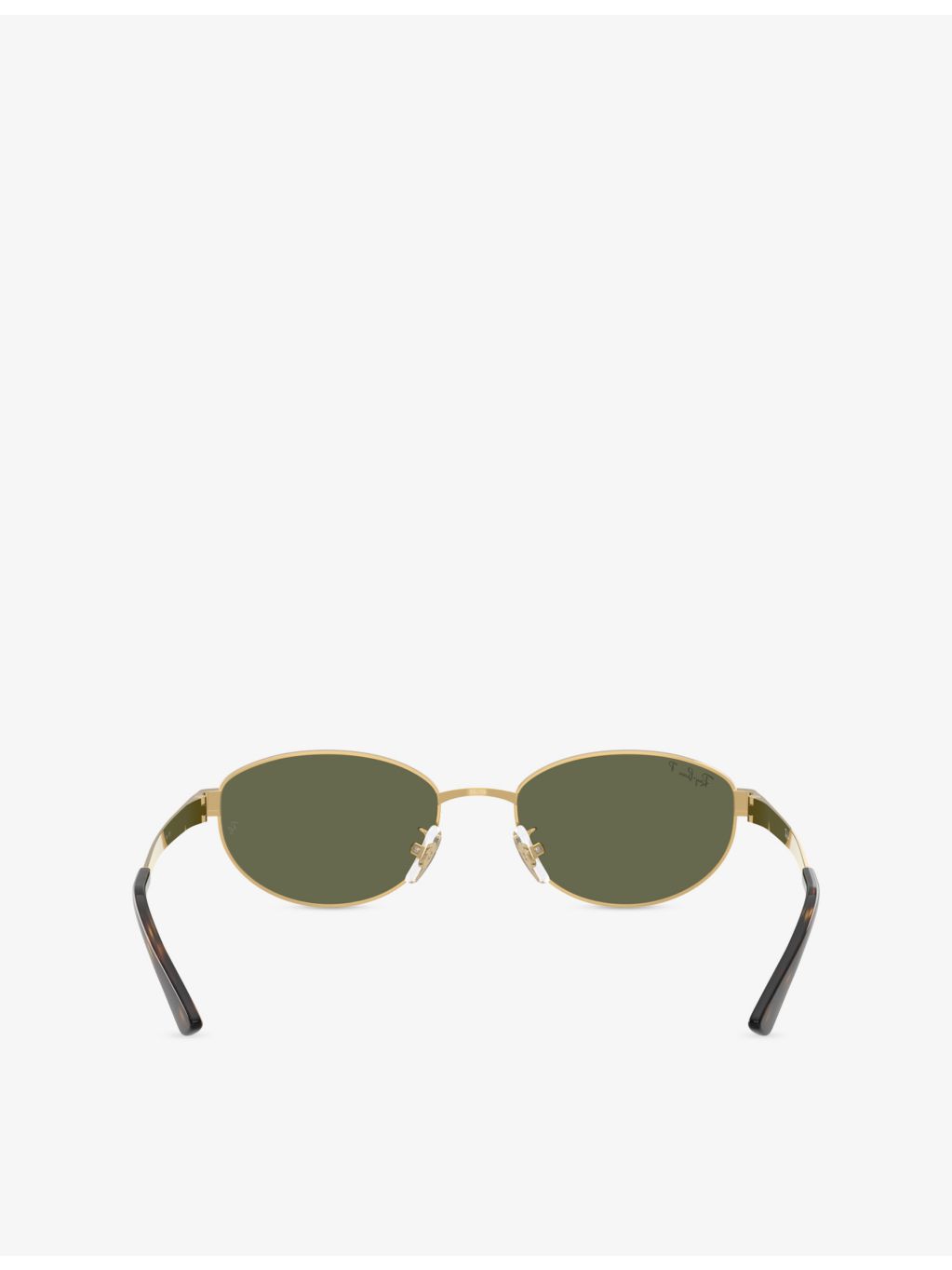Ray-Ban RB3774D oval metal sunglasses, imported from the UK