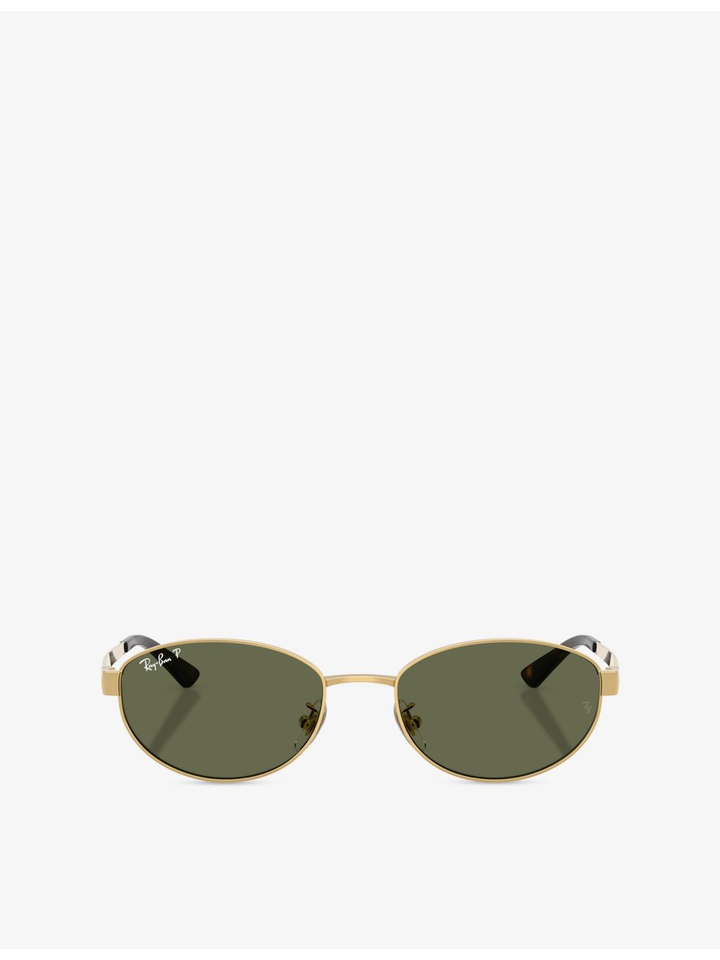 Ray-Ban RB3774D oval metal sunglasses, imported from the UK