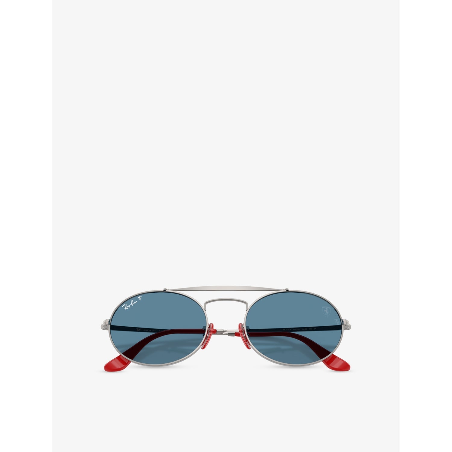 Ray-Ban Scuderia Ferrari RB3775M round metal sunglasses - British product