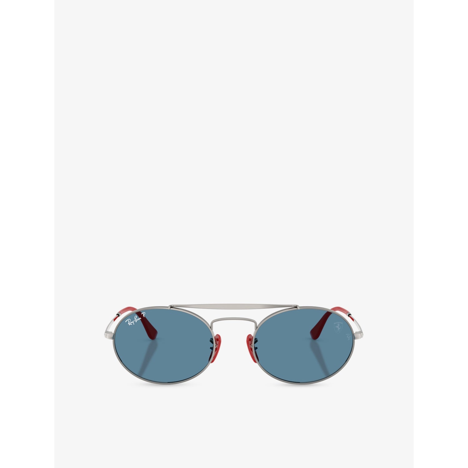 Ray-Ban Scuderia Ferrari RB3775M round metal sunglasses - British product